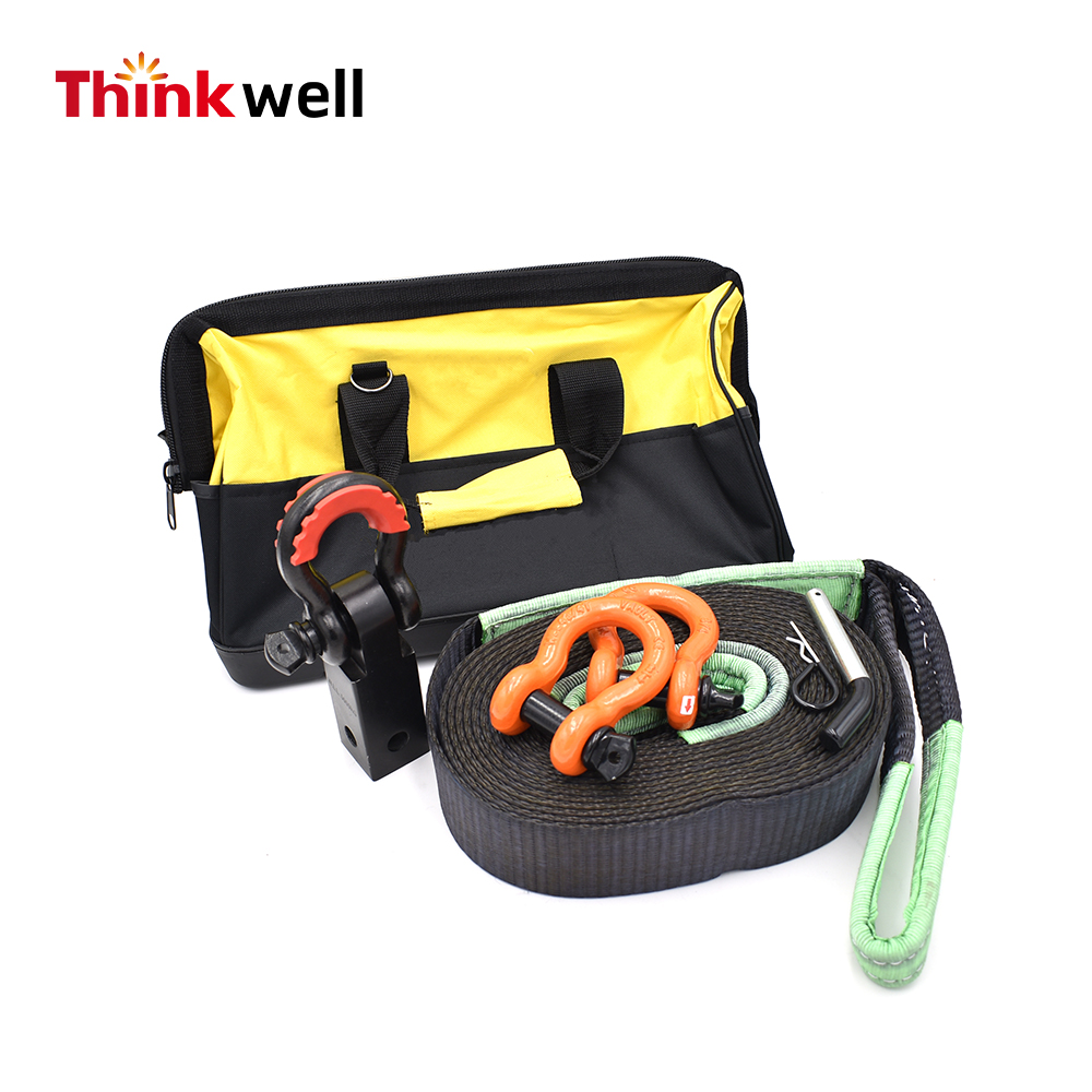Kit de engrenagem de recuperação de ferramentas de emergência 4X4